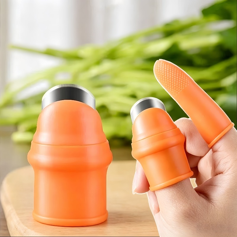 Gardening Tools Knife - 6pcs Finger Protector Silicone Thumb Knife