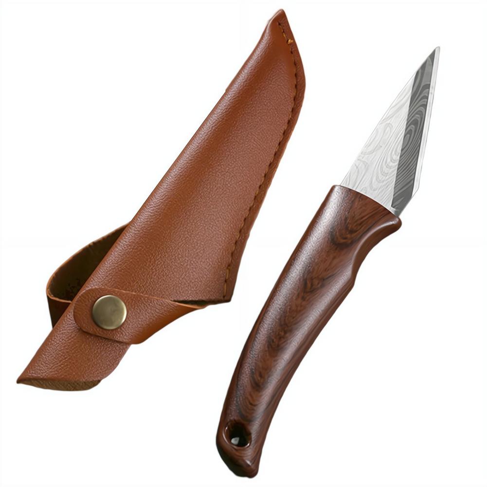 Gardening Tools Knife - Sharp Grafting Knife with Wooden Handle