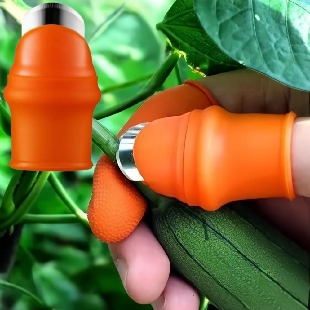 Gardening Tools Knife - Vegetable Picking Stainless Steel Thumb Knife