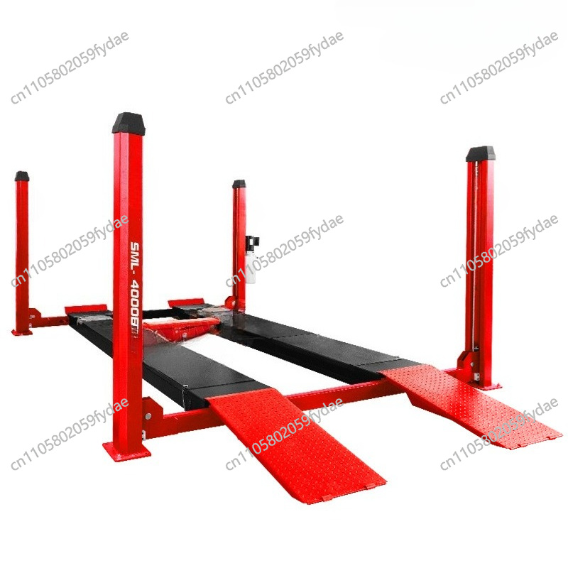 Car four-column lift Vehicle t - Gardening Tools Repair Shop review and price