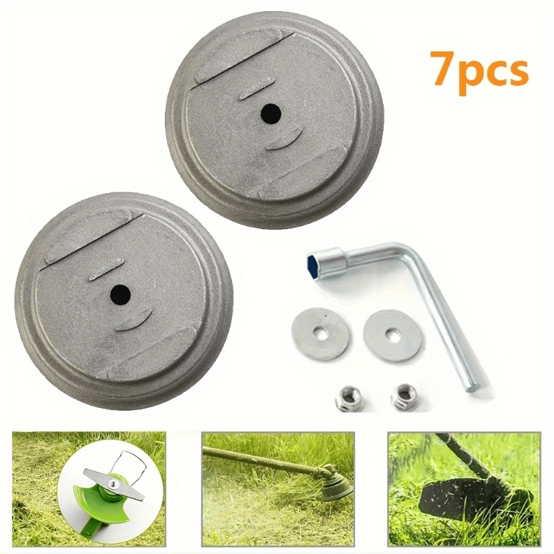 7pcs Electric Lawn Mower Blade - Gardening Tools Gifts review and price