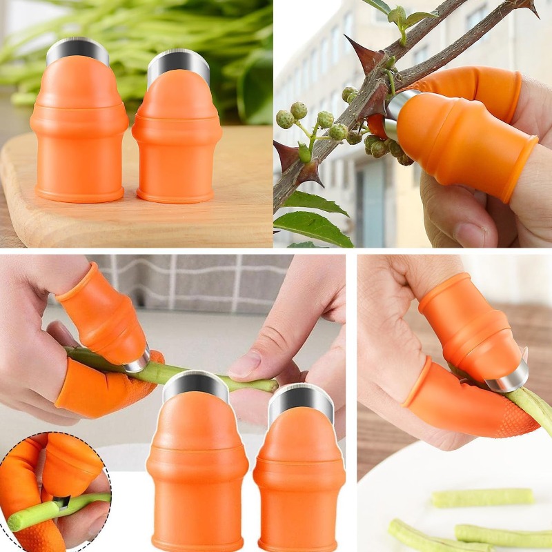 6pcs Finger Protector Silicone - Gardening Tools Knife review and price