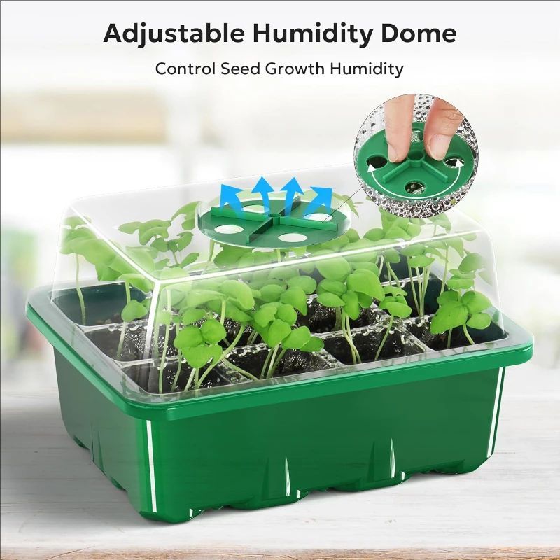 10pcs/5pcs Seedling Trays Seed - Propagation Tray Dome review and price