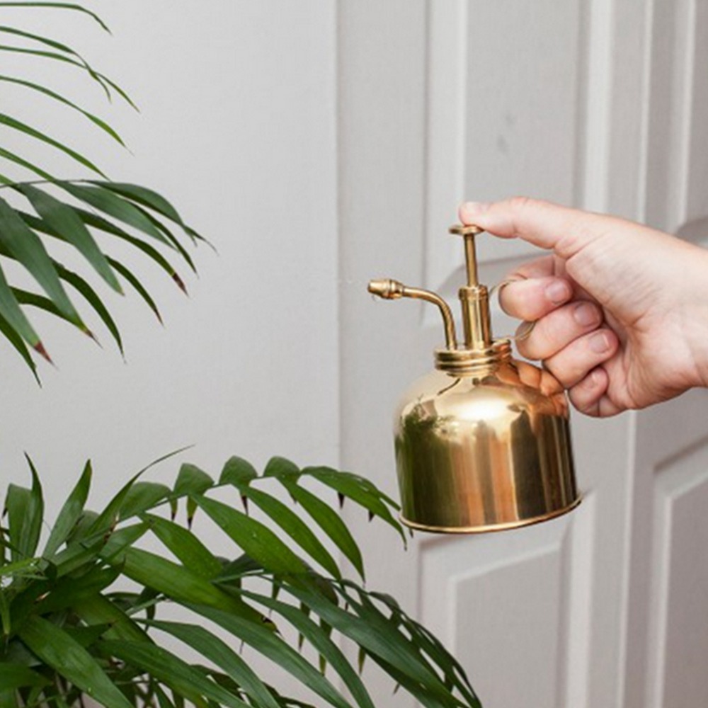 Brass Watering Can Spray Bottl - Gardening Tools Vintage review and price