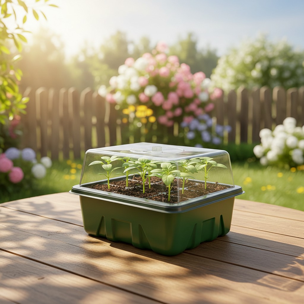 5/10Pack Seed Starter Tray See - Propagation Tray Dome review and price