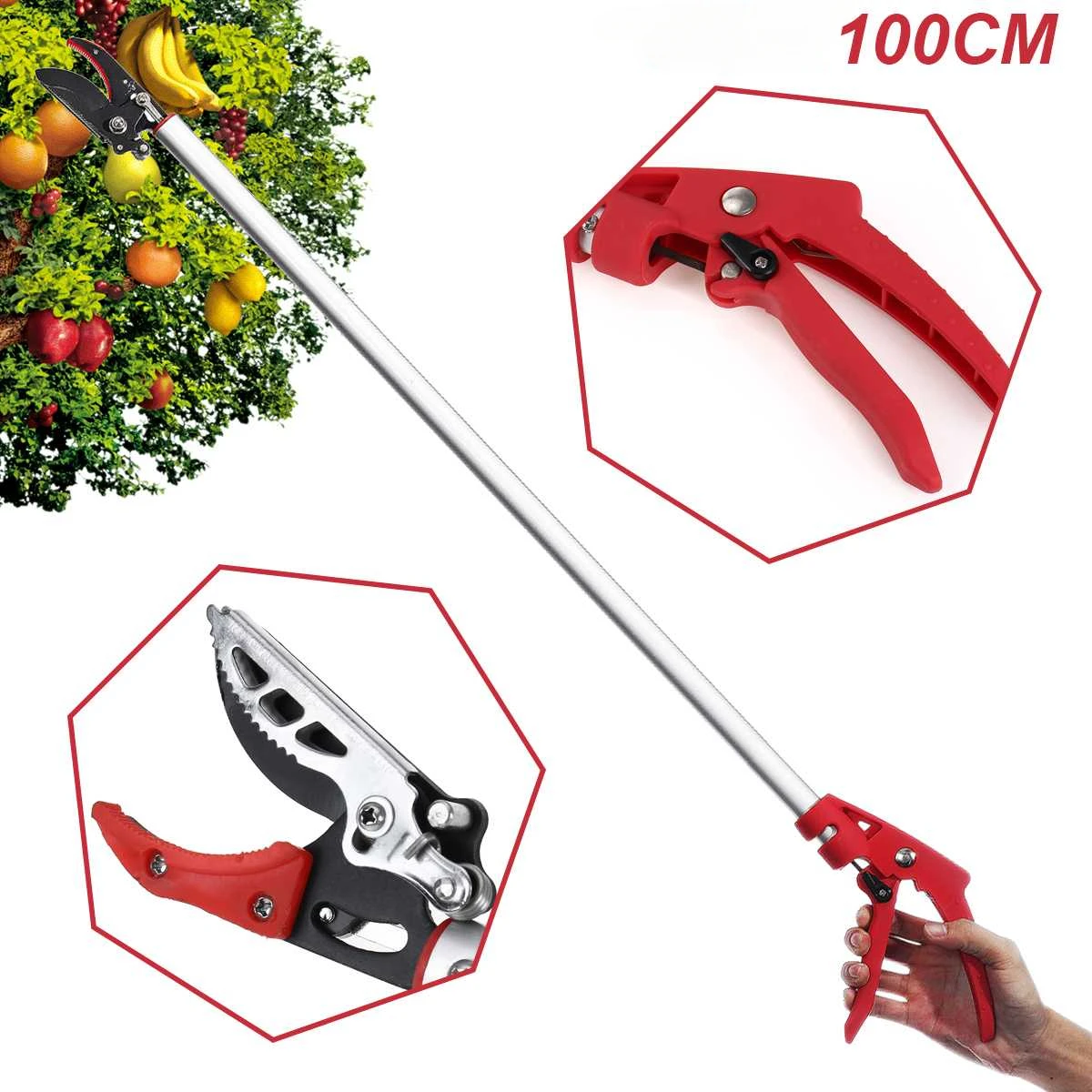 Long Grip Garden Tree Pruning  - Gardening Tools Knife review and price
