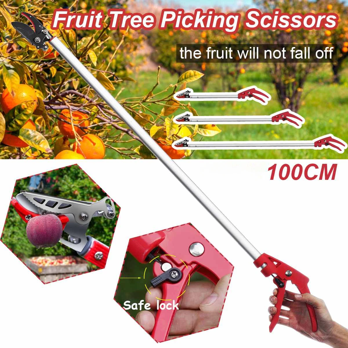 Long Grip Garden Tree Pruning  - Gardening Tools Knife review and price
