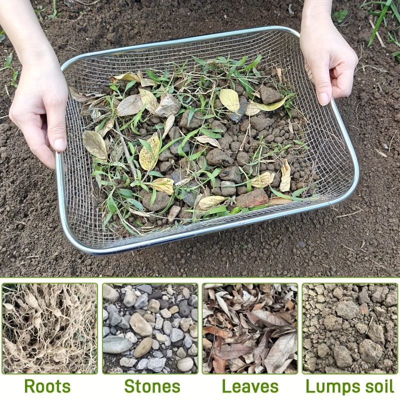 2026 Home Stainless Steel Soil - Garden Sieve Soil review and price
