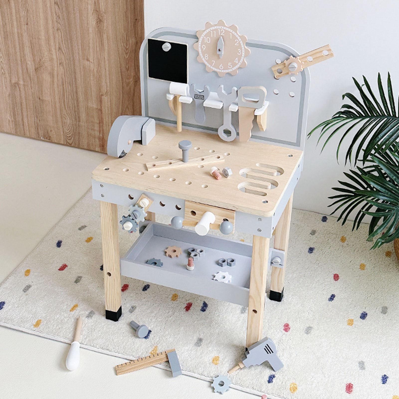 Wood Workbench Tool Playset Sc - Gardening Tools 5 Year Old review and price