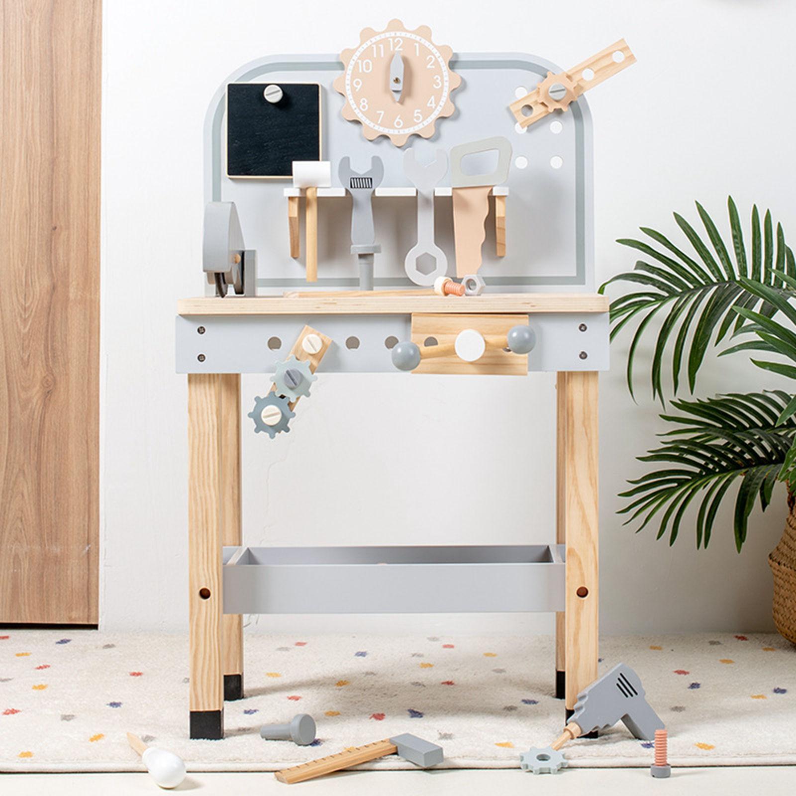 Wood Workbench Tool Playset Sc - Gardening Tools 5 Year Old review and price