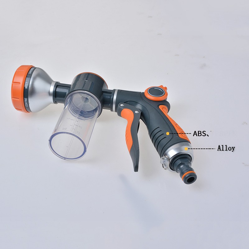 New Foam Water Gun Hose Nozzle - Gardening Tools Watering Can review and price