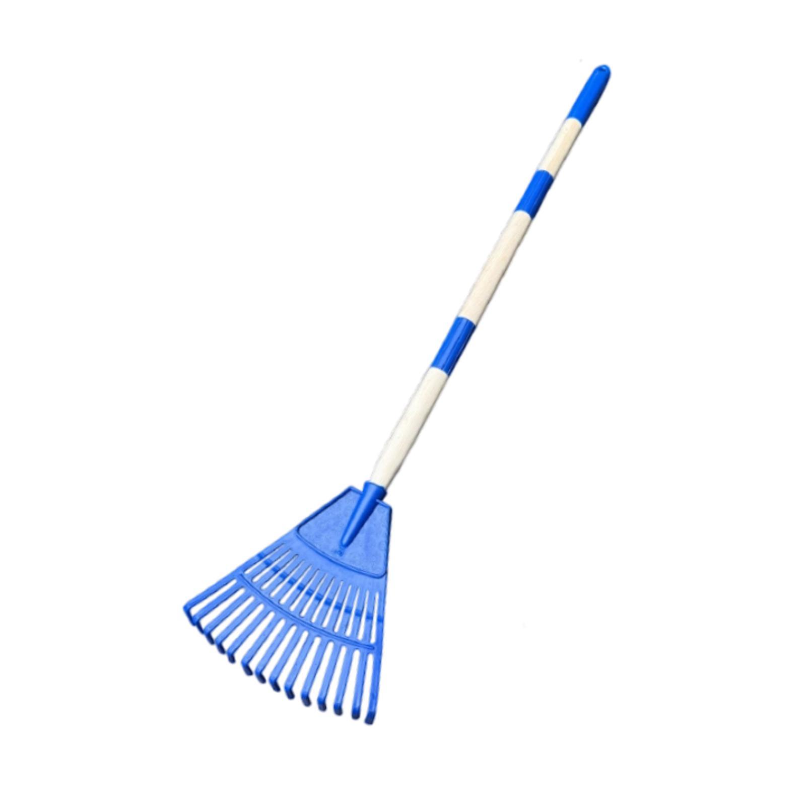 Small Leaf Rake 3 Sections Ste - Gardening Tools 5 Year Old review and price