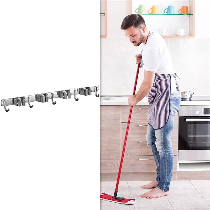 【Big Deal】Broom Holder Wall Mo - Gardening Tools Deals review and price